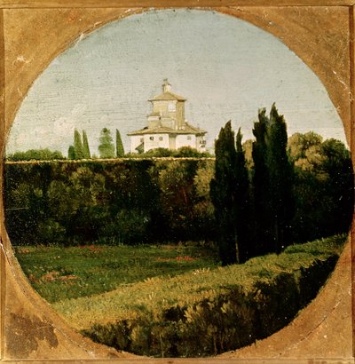 View of the Villa Medici, Rome by Jean Auguste Dominique Ingres